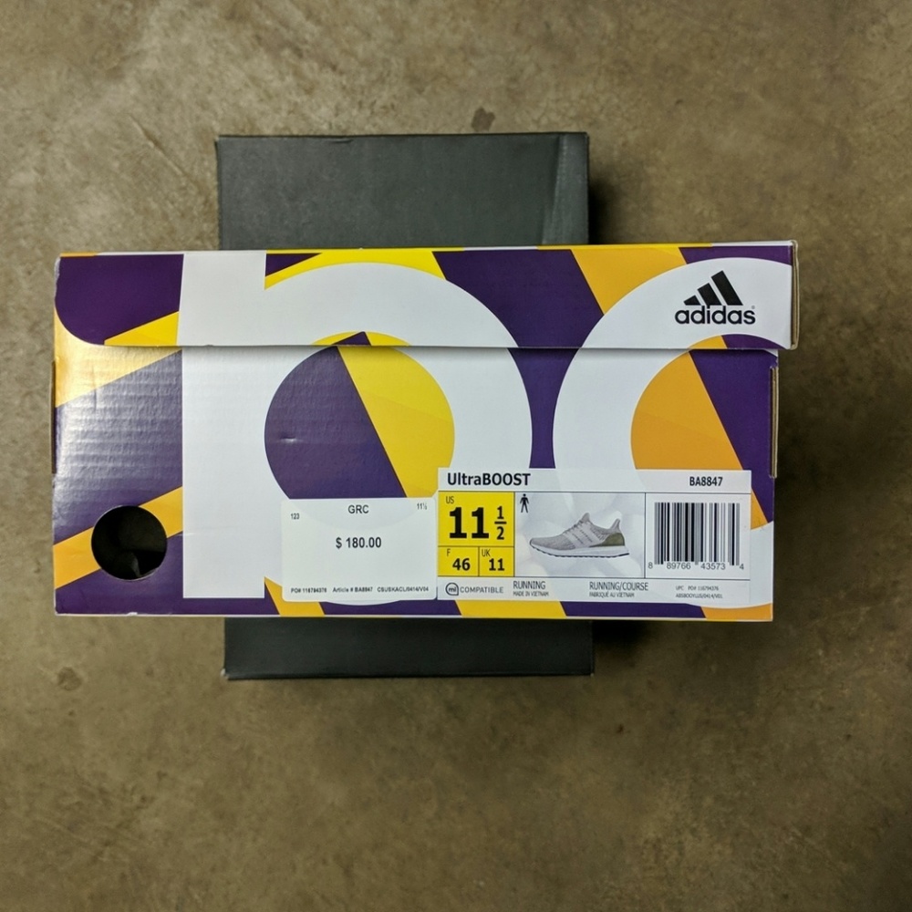 Size 11.5 Green Ultraboost